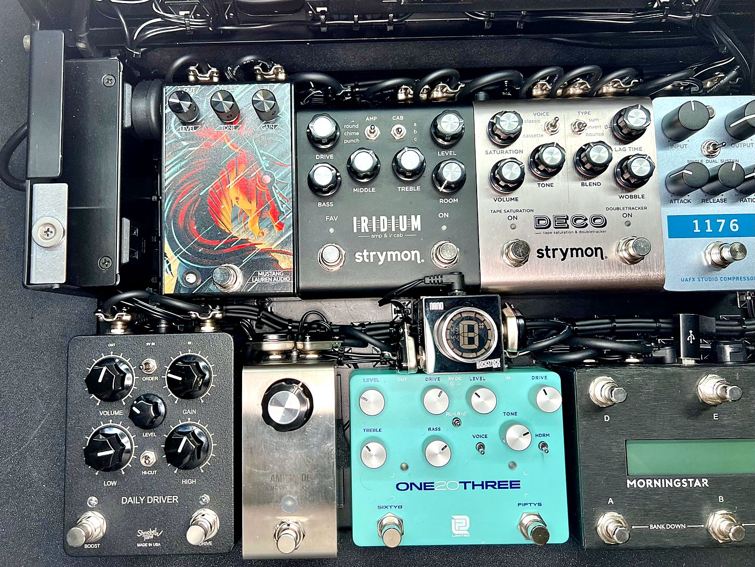 Labeled power supplies inside the Stryfecta
